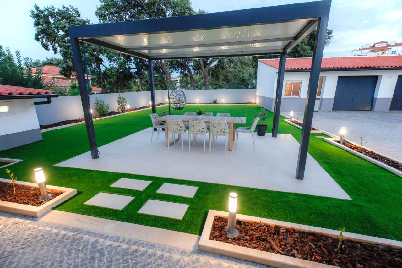 Modern Apartment With Garden Fatima Bagian luar foto